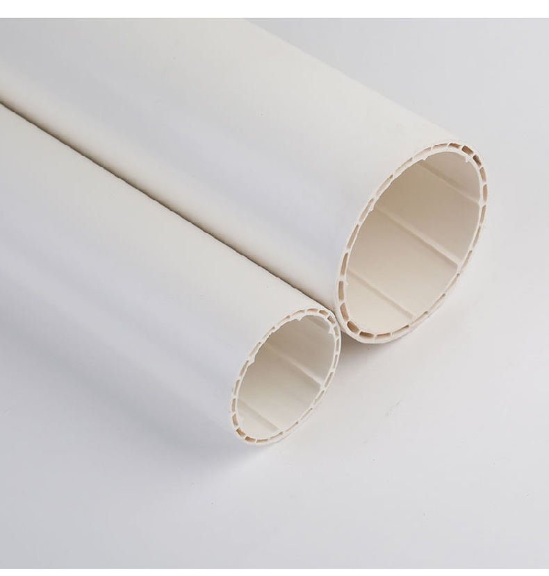 era公元中空壁螺旋消音管75/110/160双壁隔音降噪排水管