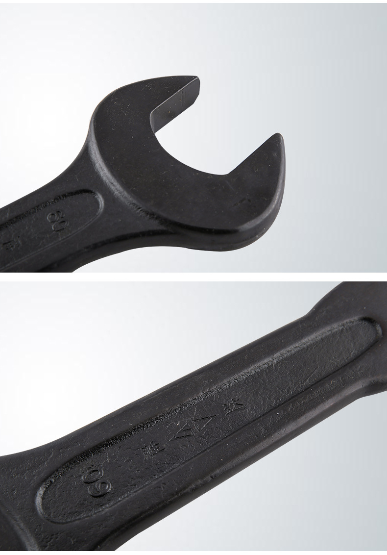 胜达工具 开口敲击扳手 单头开口敲击扳手 机修汽修可敲击扳手