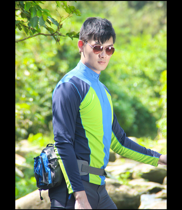 lakaito骆凯途户外服装男长袖t恤登山运动作训骑行服速干衣裤6216