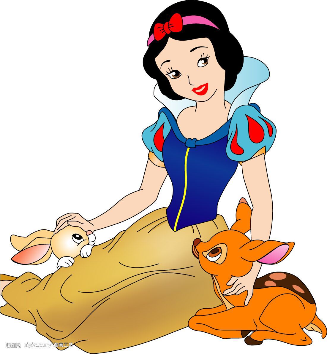 动漫cos白雪公主造型cosplay假发 黑色短卷发儿童假发批发