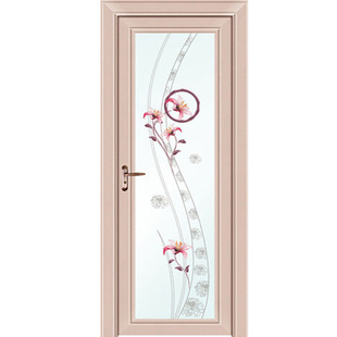 铝合金平开门 厕所门 浴室门洗手间门 钢化中空钢化玻璃门