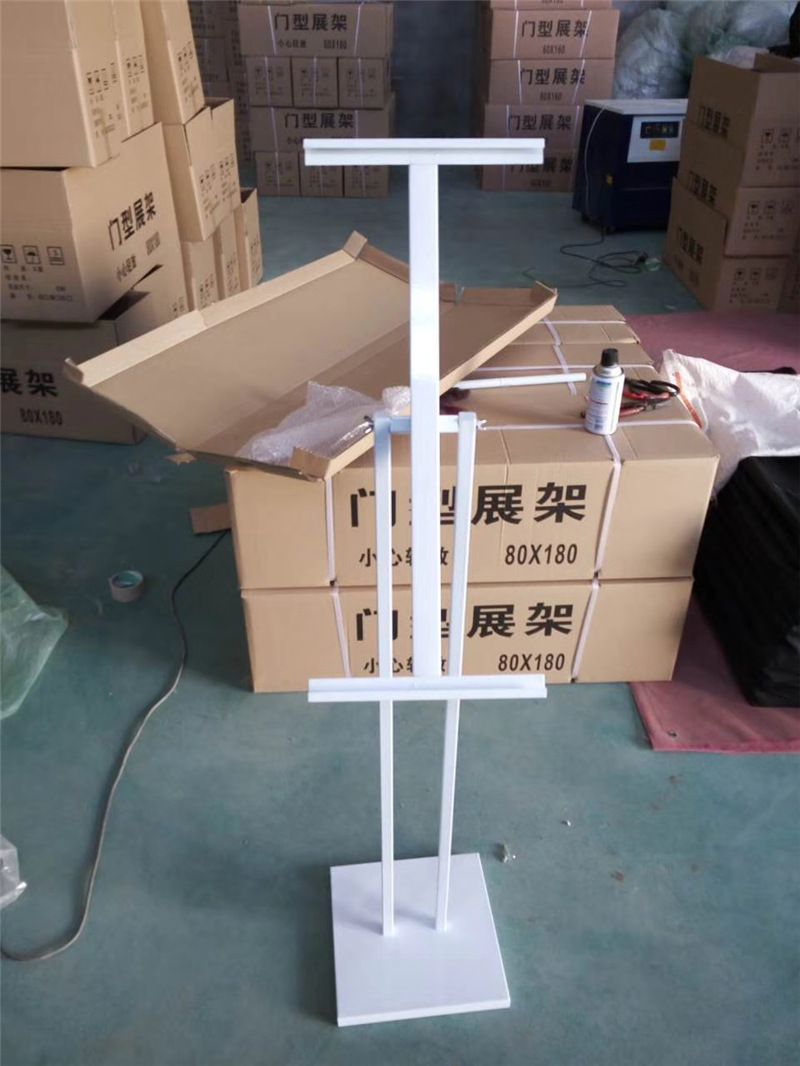 角度可调kt板展架海报架立牌底座斜面pop立式架指示牌升降挂画架