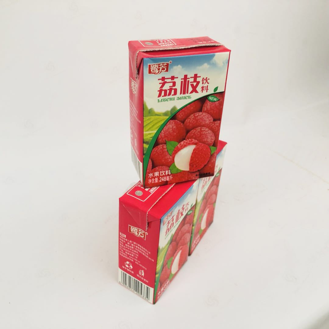 惠尔康水果饮料 鹭芳荔枝汁248ml*24盒/箱 休闲健康饮品