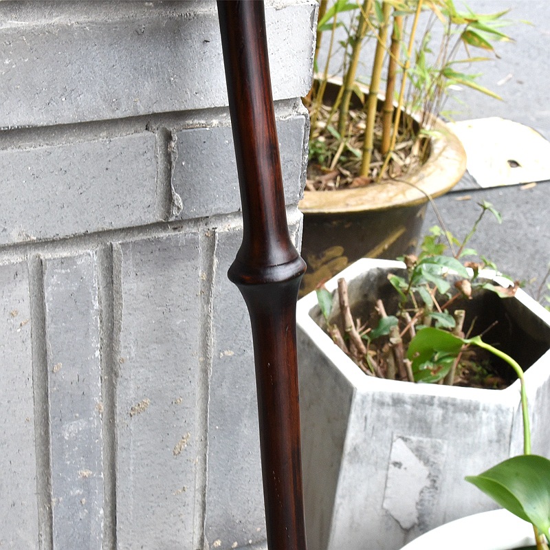 老年人筇竹拐杖吉祥满钉龙头竹质防滑手杖竹制拐棍 祝寿刻字礼品