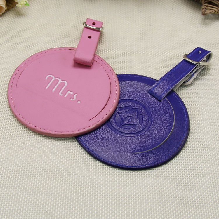 生产批发圆形飞机登机行李牌挂牌pu皮革行李牌 标识牌-阿里巴巴