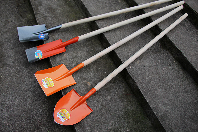 铁锹钢锹 铁锨 尖锹头方锹头 园林铲子家用铁铲 煤铲农用园林工具