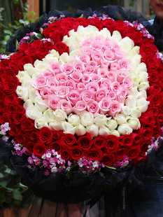 99朵玫瑰花束配送长沙同城鲜花生日成都苏州西安南京北京上海烟台