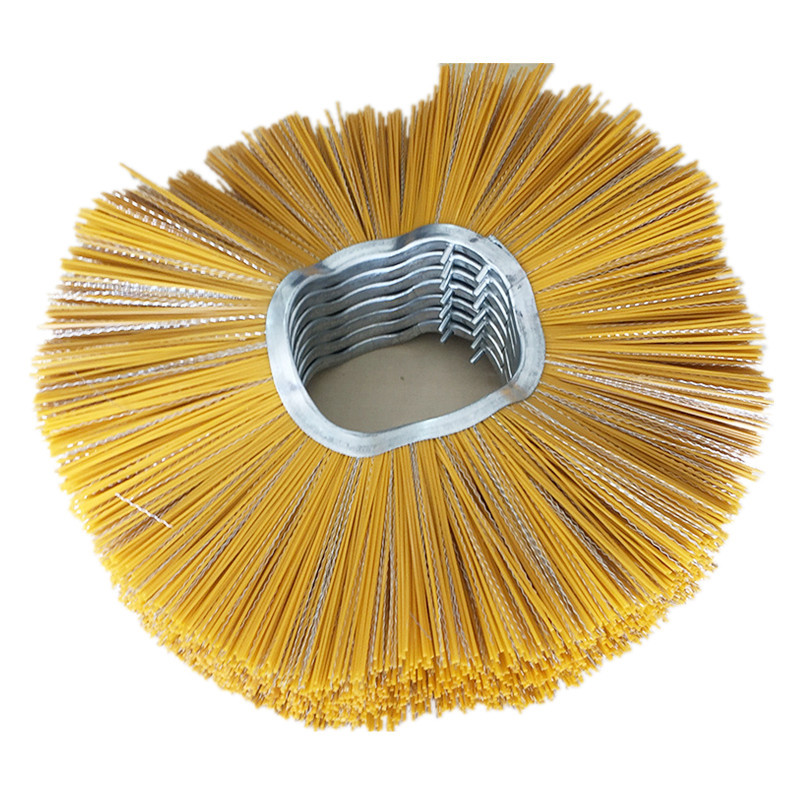 源龙扫雪刷 大型扫雪车清雪滚刷 装载机清洁刷片 环卫扫路毛刷辊