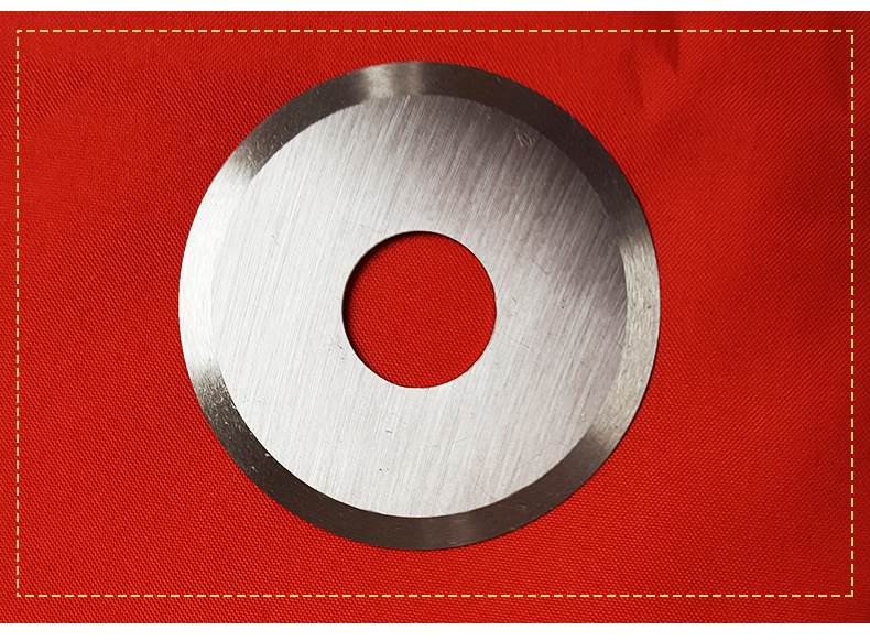 安徽分切圆刀片耐磨薄圆形刀片不锈钢材质分切圆刀片可定制