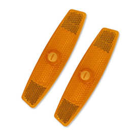 山地车辐条反光片自行车车圈反光条反光板钢圈反光警示灯单独包装