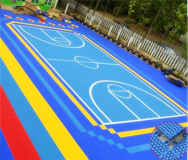 方扣双层 硬质290g定结县幼儿园悬浮地板