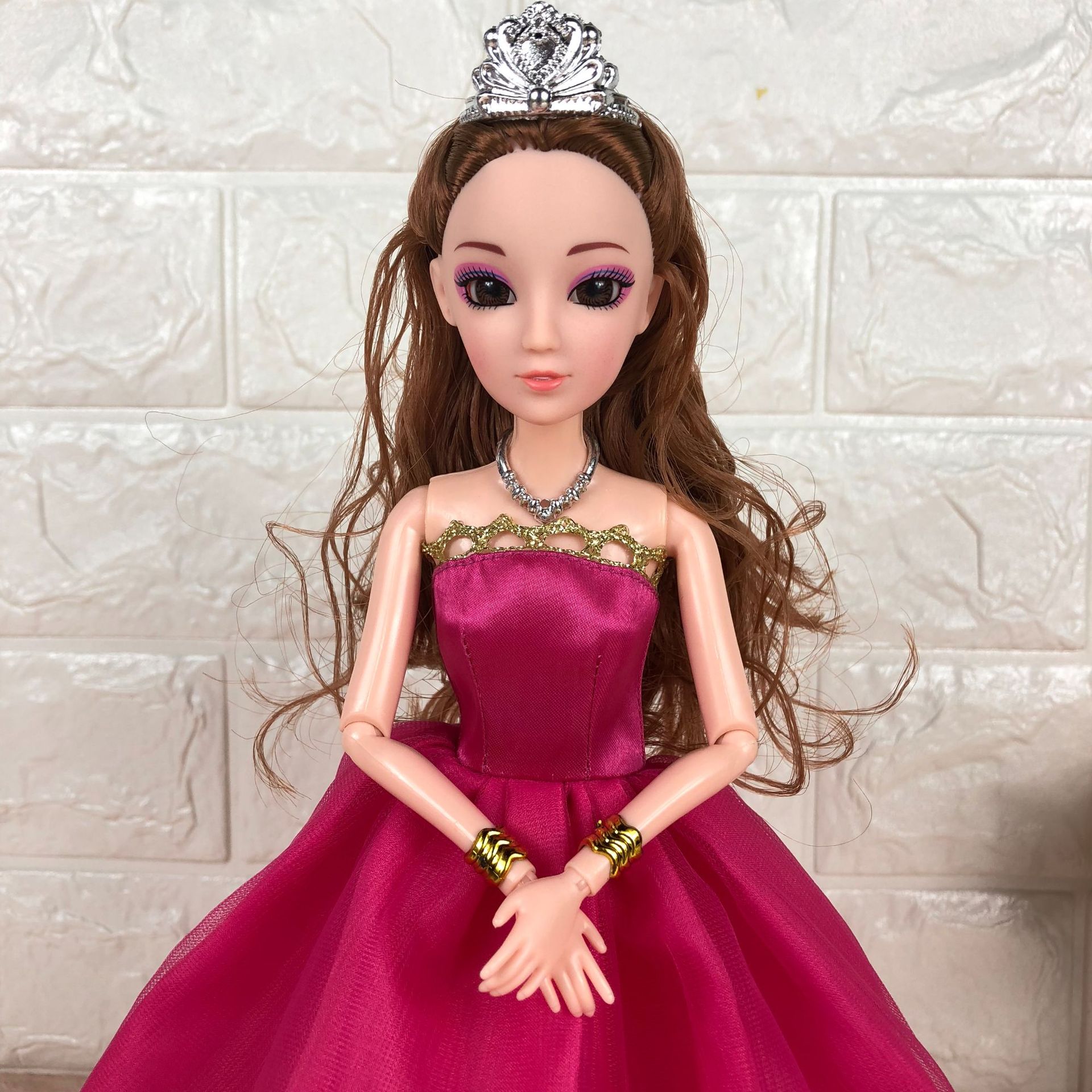 特价爆款新齐娃娃婚纱娃娃洋娃娃刺绣裙子换装玩具女孩礼品bb