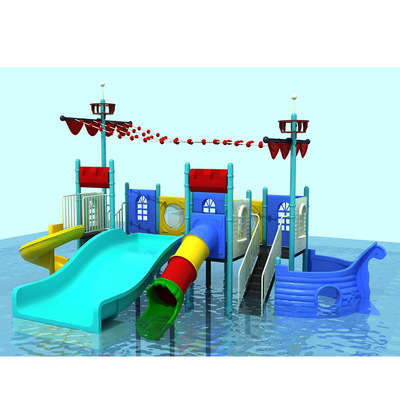 广东厂家水上游乐设备 室内滑梯游泳池乐园水寨 水屋水滑梯