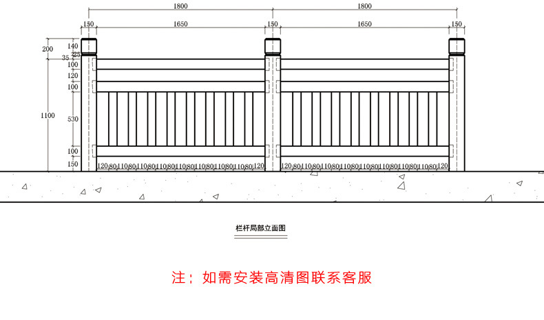 水泥仿木护栏仿木桩围栏栅栏混凝土河道景区栈道围栏 仿木纹栏杆