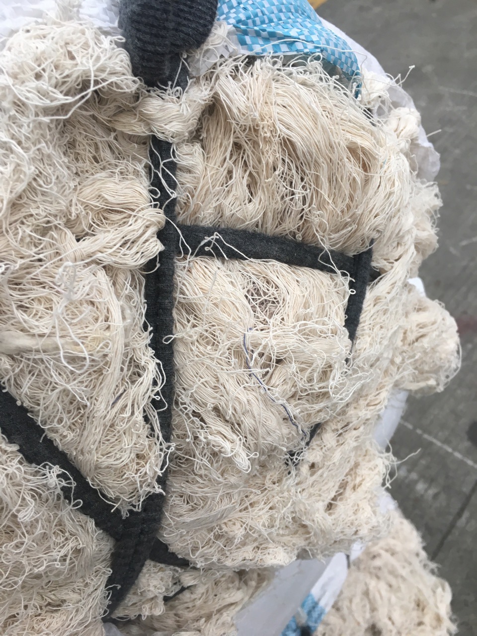 杂色擦机纱原纱工业棉丝破布棉纱棉丝吸油布擦机器花色棉四川成都