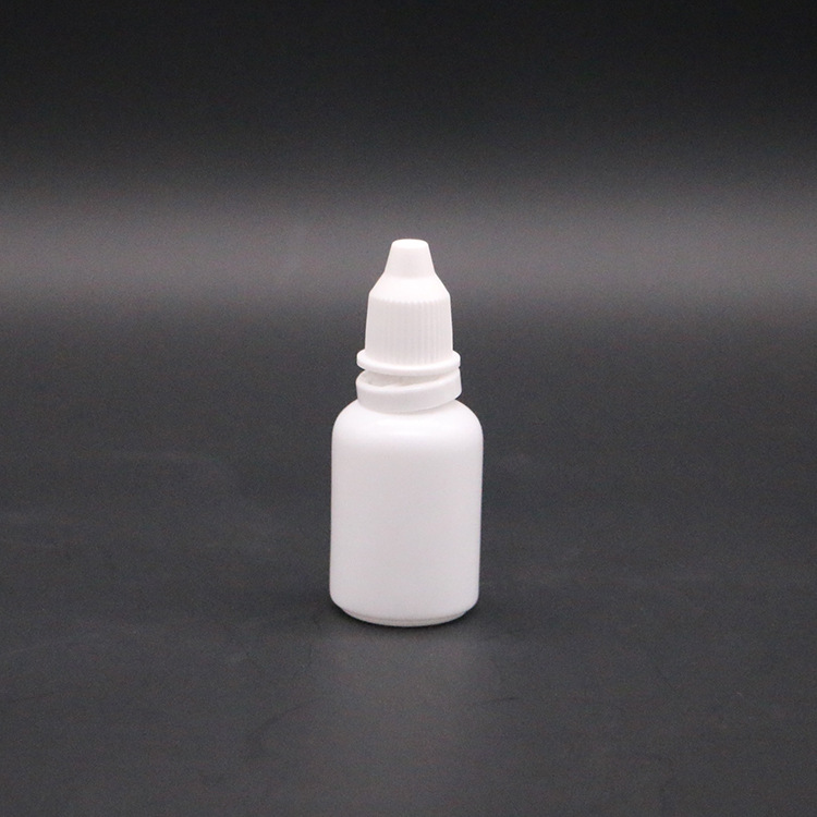 洁净车间 20ml毫升 ldpe 白色遮光挡光易挤压 塑料滴液瓶