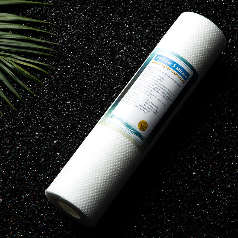 【批发】10寸5微米pp棉 5μmppf滤芯 针刺过滤泥沙净水器滤芯