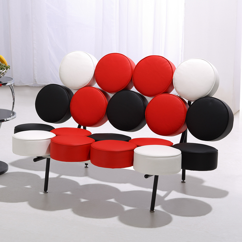 marshmallow sofa鼓子椅棉花糖沙发客厅创意糖果椅george nelson