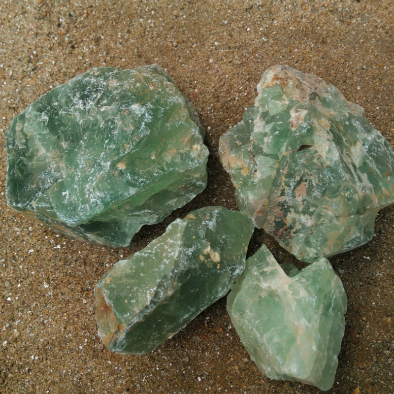 萤石厂价批发萤石原石高纯萤石块助滤剂萤石颗粒萤石粉