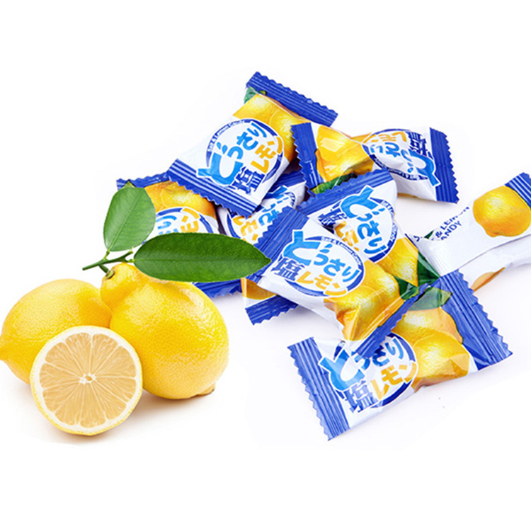 马来西亚cocon可康咸柠檬糖 休闲零食果汁糖果喜糖硬糖150g