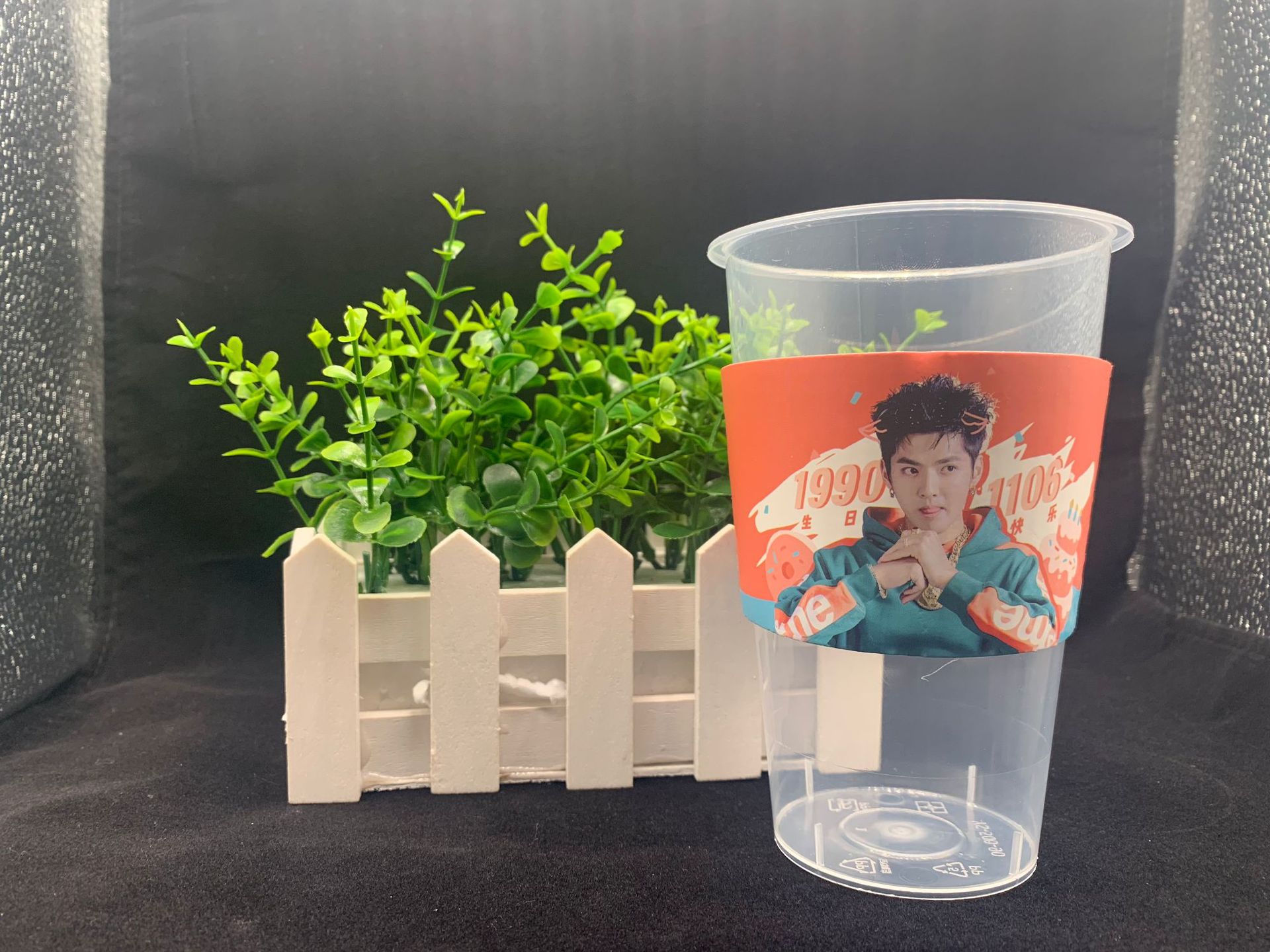一次性纸质杯套奶茶防烫杯套定制牛皮纸隔热杯套一次性隔热杯套