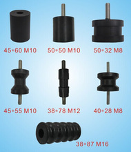 振动缓冲胶减震胶垫弹簧电镀设备配件40*28 45*55/50*32 38*87