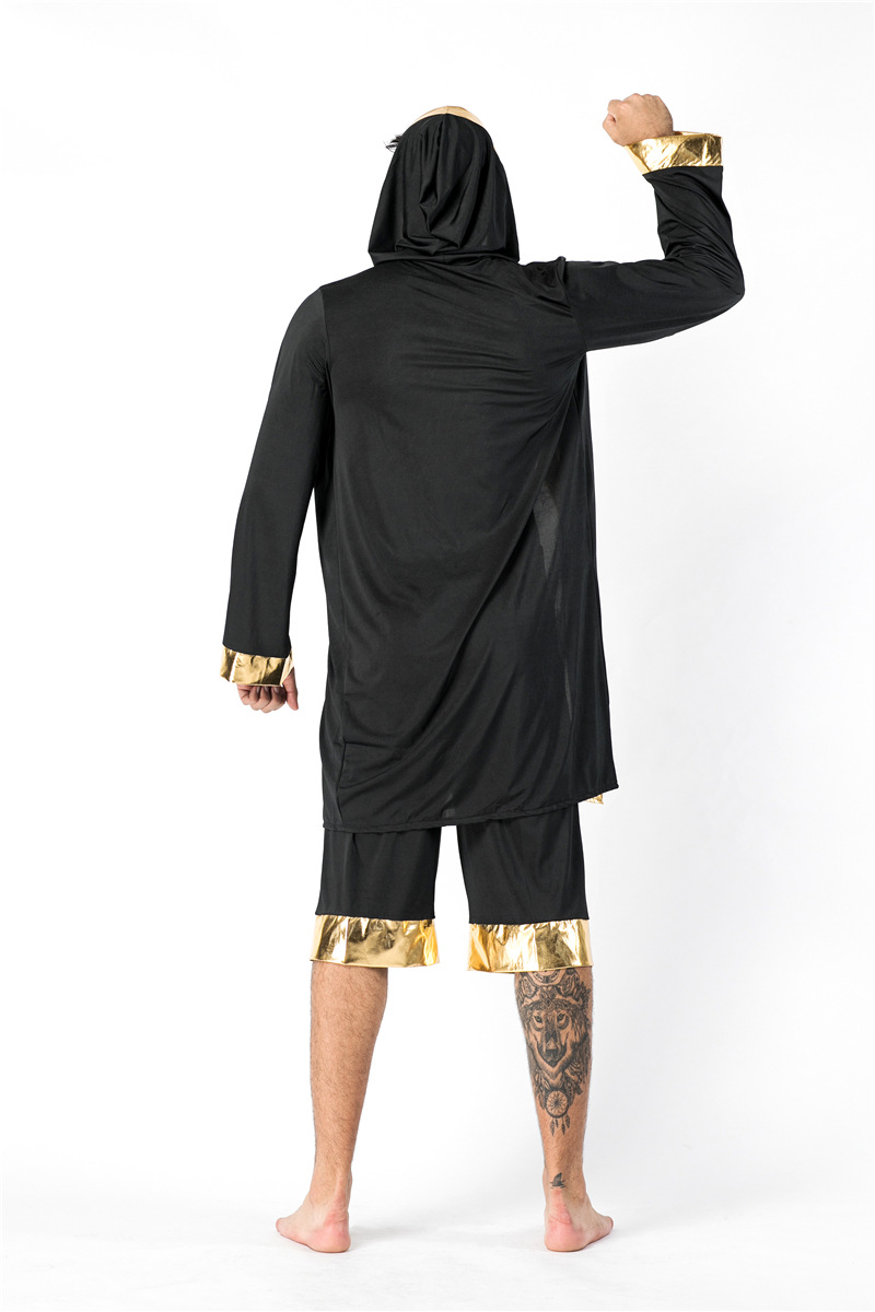 万圣节角色扮演牛魔王格斗士服装拳击手披风演出服男女战袍舞台服