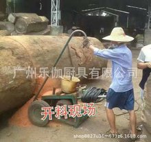 越南红铁木砧板原木大板广州番禺区发货厂家批发江湖产品现场加工