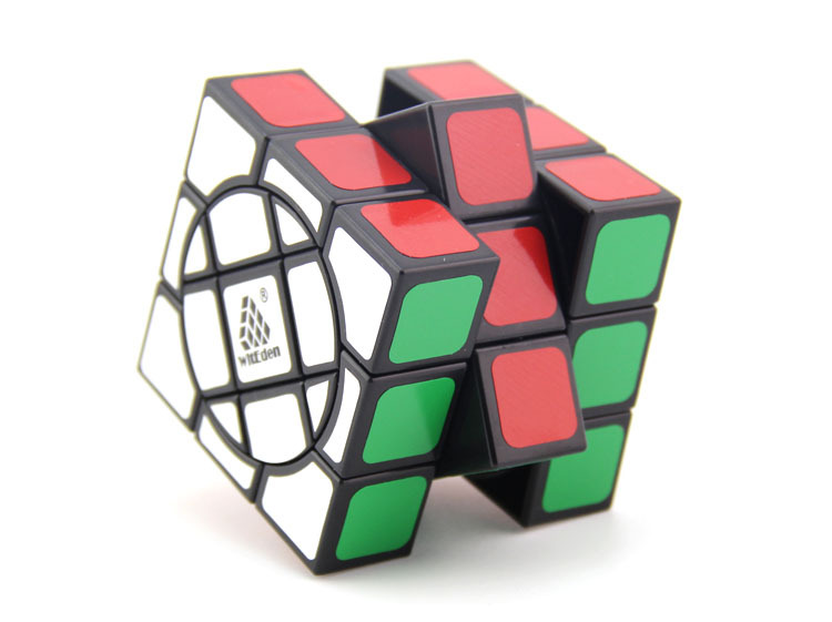 智力乐园三阶魔中魔黑色 超级3阶顺滑异型益智玩具魔方批发