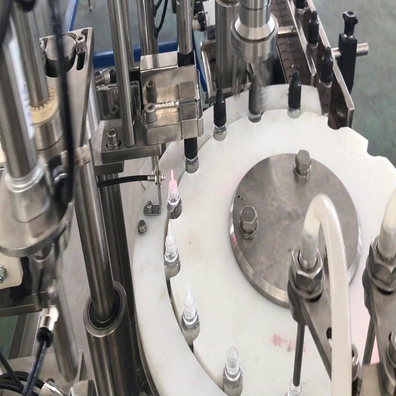 8ml低速眼药水全自动灌装机扁瓶滴眼剂10ml灌装旋盖机