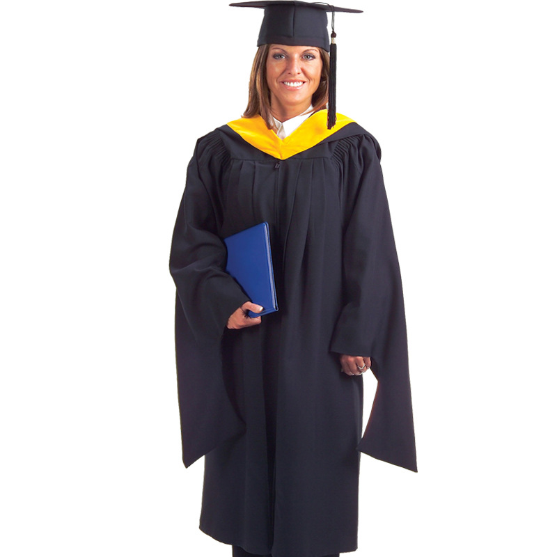 毕业服 美国款硕士学位学士服 大学纪念服 logo定制 欢迎咨询