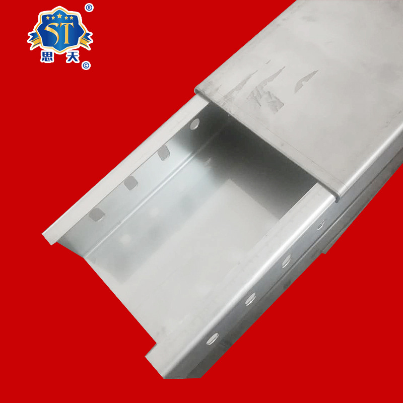 不锈钢槽式桥架 电缆桥架 电缆槽盒金属桥架盖板厂家批发