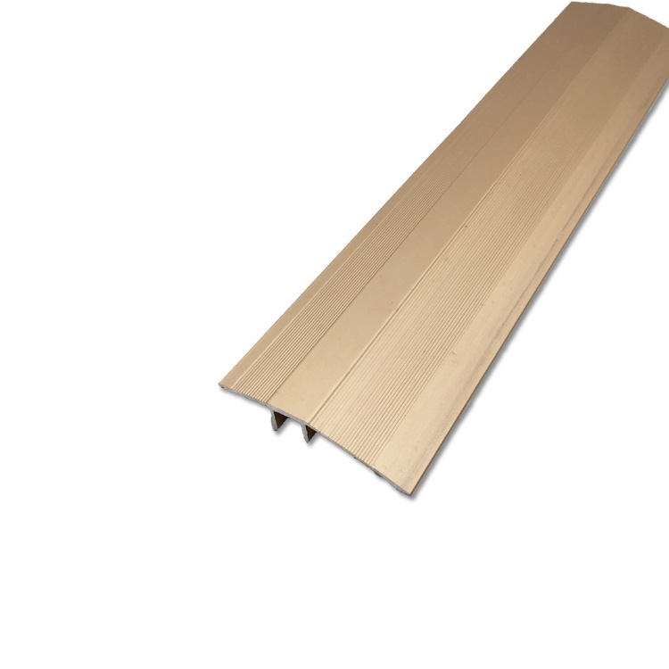 佛山辅料厂家批发铝合金防滑高低扣条 木地板收口压边条