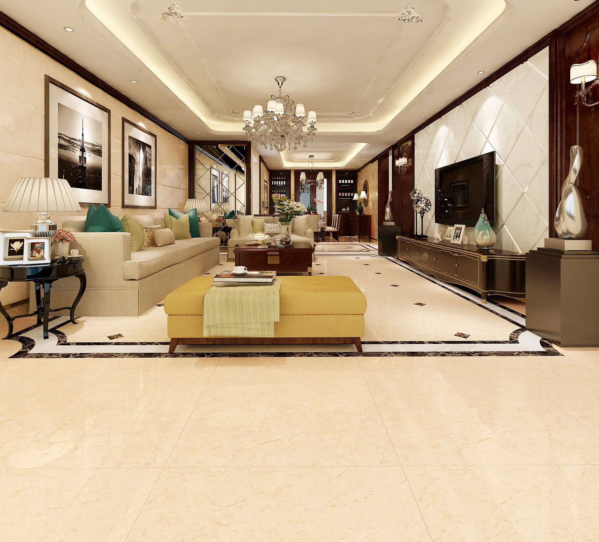 yj佛山900*900mm效果网通体大理石卧室客厅砖墙铺砖背景地面瓷砖