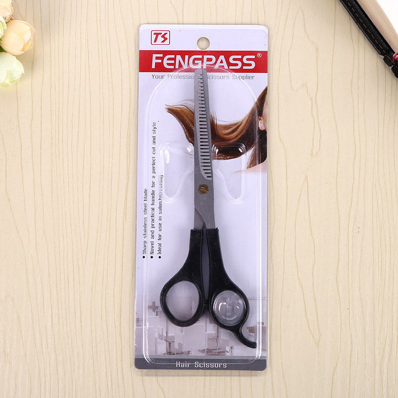 Hairdressing Scissors Thinning Shear Bangs Cut Broken Hair Thinning Scissors Hairdressing Straight Snips Adult and Children Trimming Hair Tools Wholesale