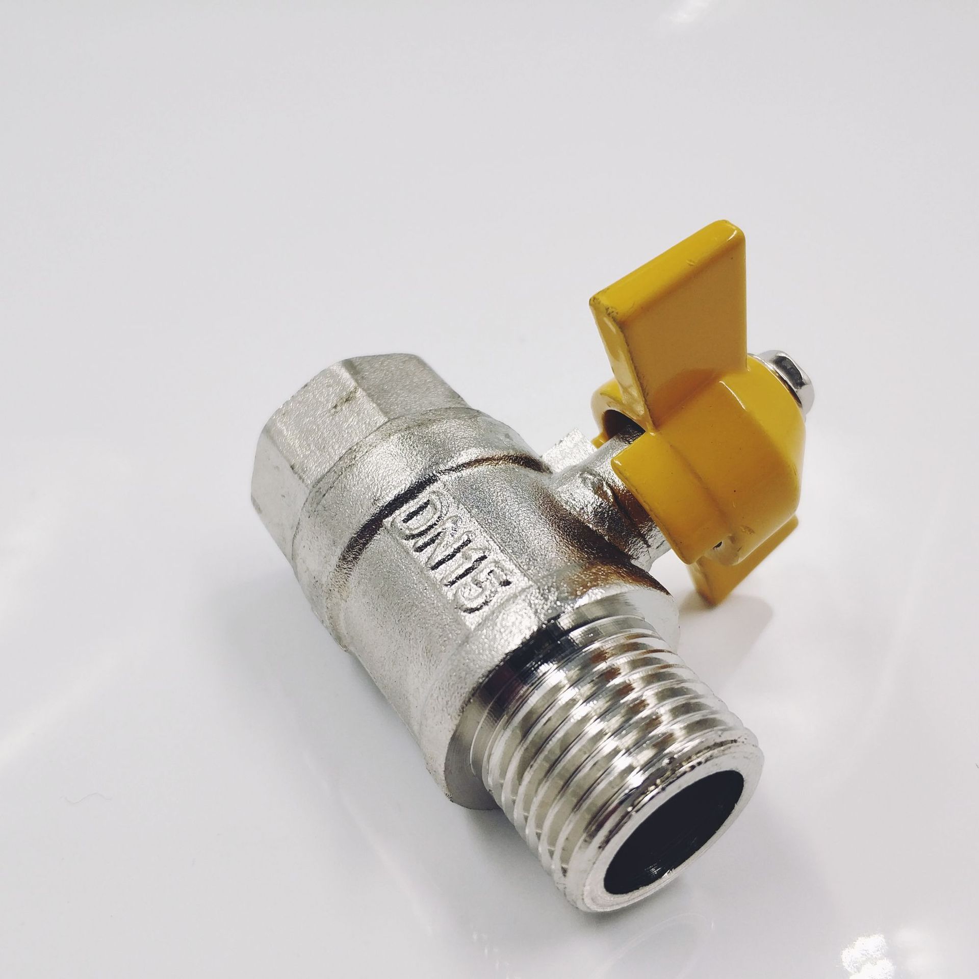 全铜带座内外丝双外丝球阀燃气专用4分dn15天然煤气阀门开关配件