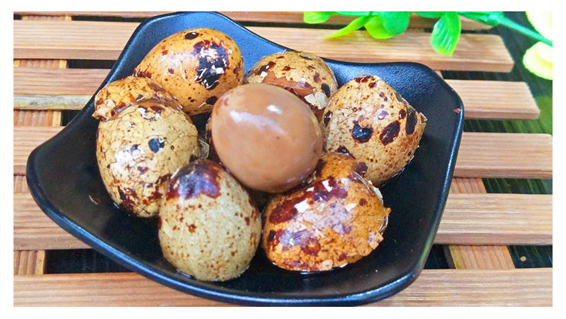 南北特带壳鹌鹑蛋 独立散称10斤装 香辣/五香2口味 卤蛋制品批发