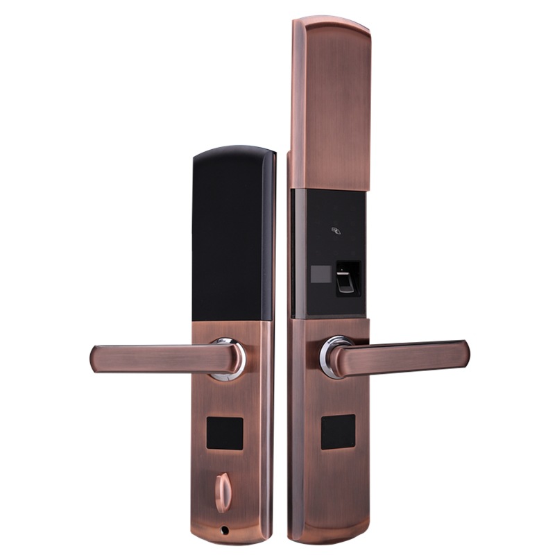 红古滑盖指纹锁