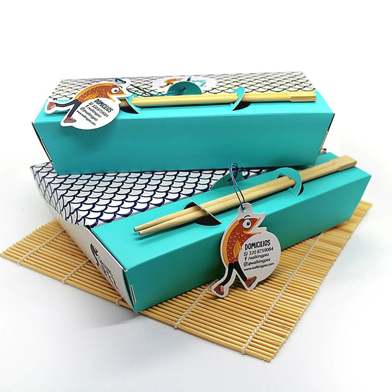 一次性外卖寿司餐盒定制 包装印刷厂家包设计 外卖餐饮包装