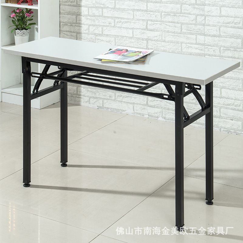 Outdoor Stall Table and Chair Portable Training Conference Table and Chair Simple Household Office Computer Desk Long Folding Table