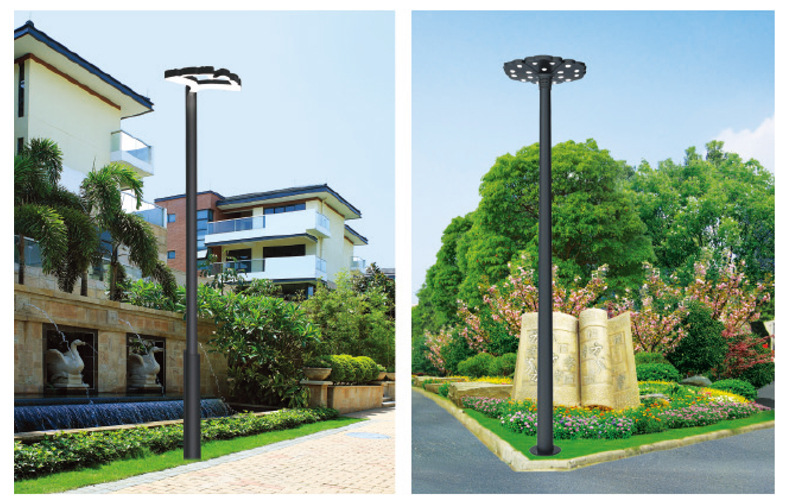 厂家直销路灯 户外led庭院灯公园广场led景观灯 3米双头庭院灯