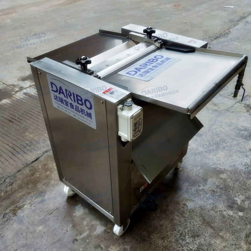 如鱿鱼,罗非鱼,鲽鱼,鲶鱼,鲷鱼,鳕鱼,红鱼等;加工量大,一台机器可抵30