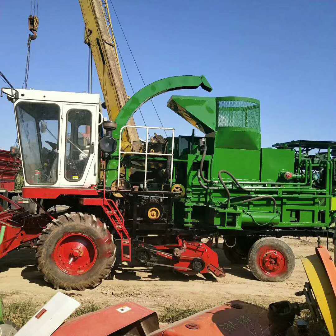 自走式全株玉米秸秆青储收割机 秸秆收割粉碎打捆一体机-阿里巴巴