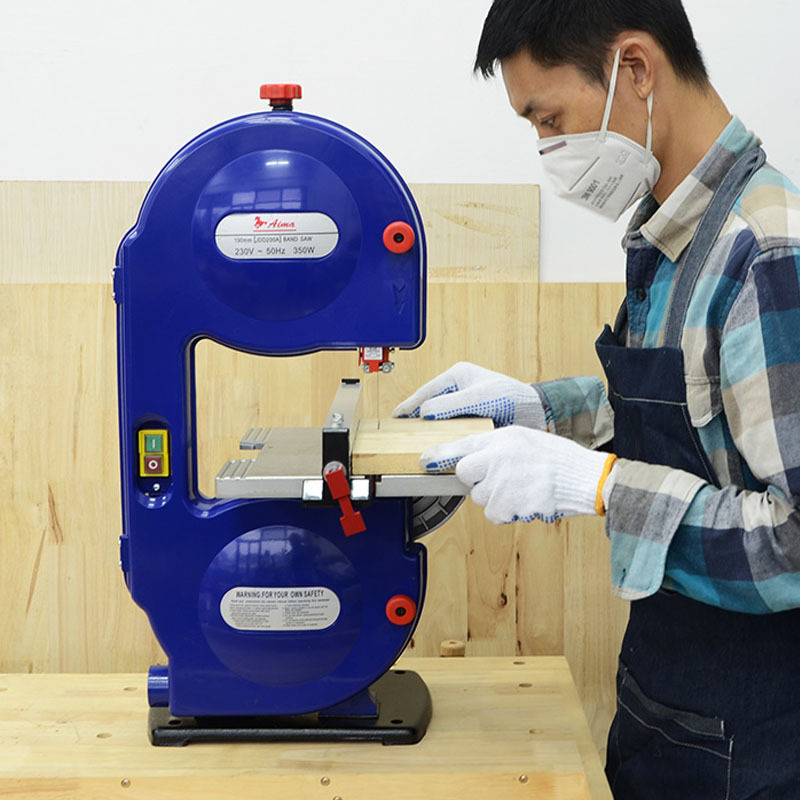 8寸9寸带锯机家用小型带锯拉花曲线锯开料机锯床锯条微型佛珠木工