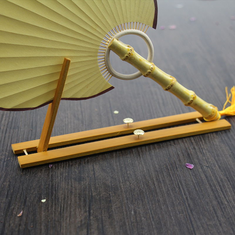 大号扇架 全竹扇托 男女扇子扇架扇座 扇撑 折扇底座