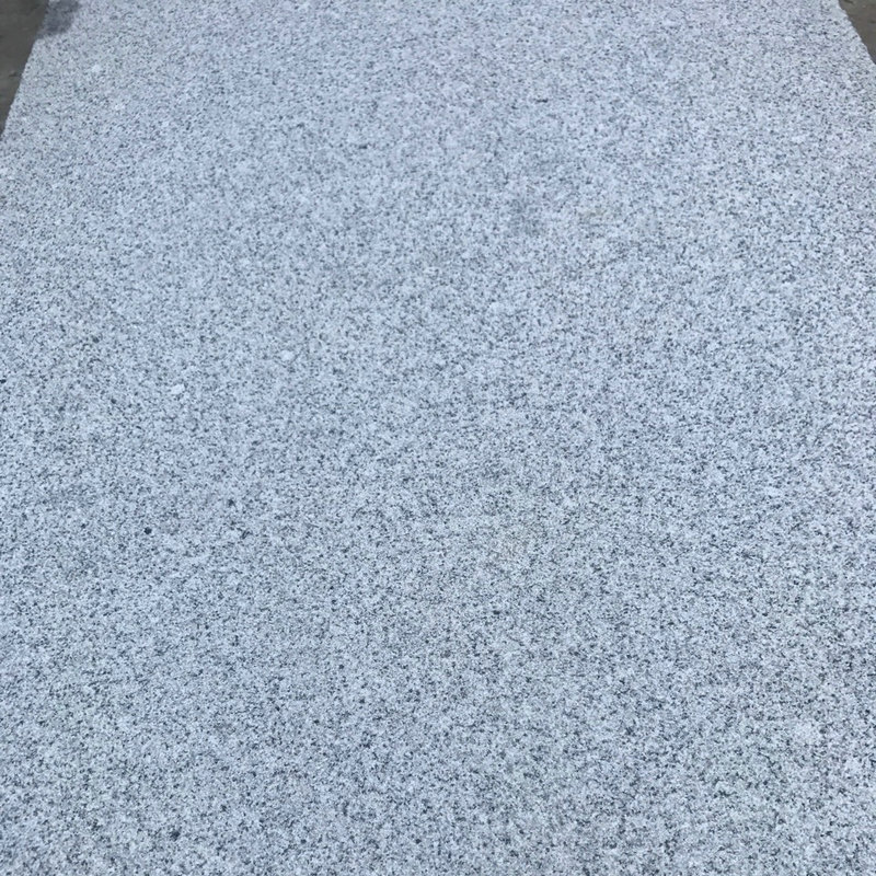 广场地铺地砖板 别墅景观供应广东芝麻白芝麻灰荔枝面花岗岩石板