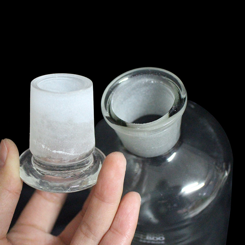 白小口试剂瓶玻璃细口瓶密封磨口瓶30/60/125/250/500/2.5升/5升