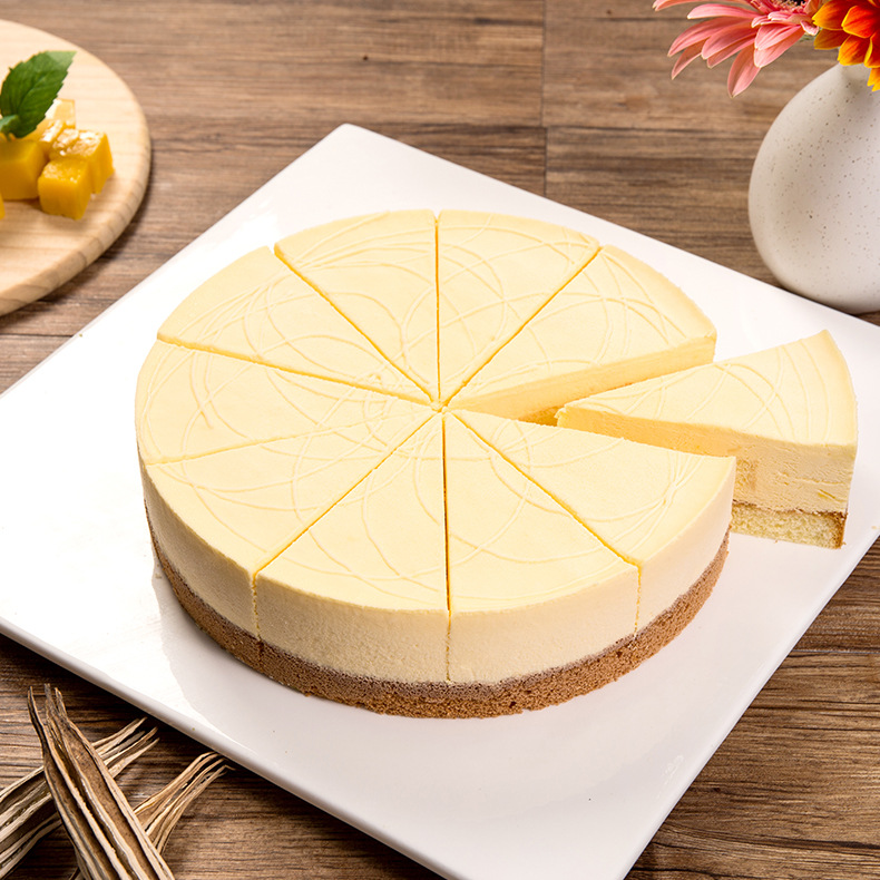 柳橙慕斯冷冻蛋糕 法国经典风味甜蜜味道真挚感动