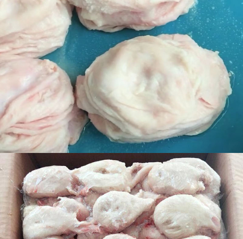 猪肚皮猪小肚天然盐渍猪小肚灌制松仁肚罗汉肚专用可供应多种规格