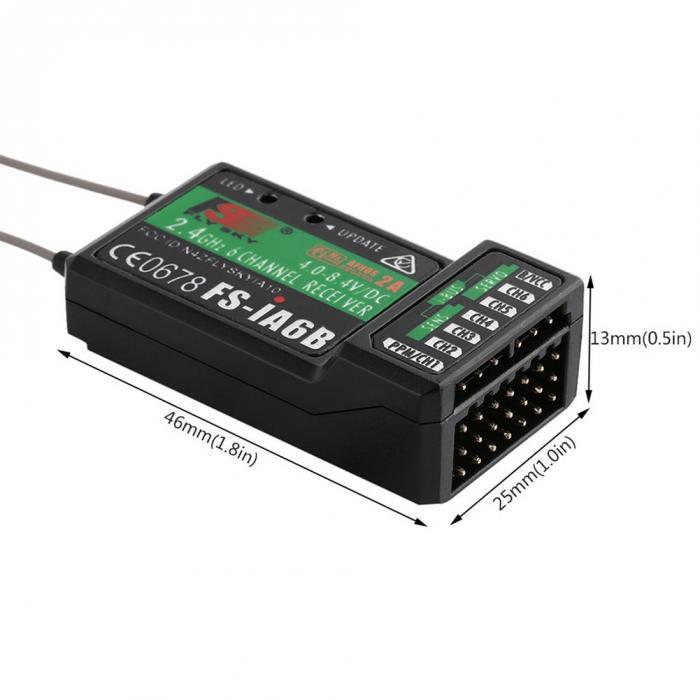 富斯flysky fs-ia6b接收机2.4g 6通道航模 i6x i6s接收器 ppm输出